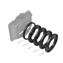 SmallRig 3383 Adapterringssett for Mini Matte Box - 52mm til 86mm
