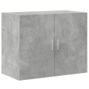  Veggskap betonggrå 80x42,5x64 cm konstruert tre 8721102650369