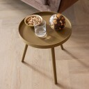 Sidebord Sasha 41 cm rundt - Honninggul