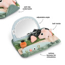 Done By Deer Tiny Farm Tummy Time Mirror Aktivitetsleke
