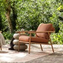 Loungestol Cavero 87 cm utendørs   Terra