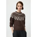 Soft Goat Dame Strikkevarer Brun XS,
