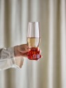 Bloomingville Taurin Champagne Glass Pink 250 ML