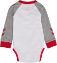 Hummel Body I/e   hmlMINI DBU   Hvit   Hummel   1½ år (86)   Langermet Body Grå