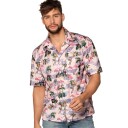 Flamingo Hawaii Skjorte