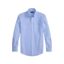 Polo Ralph Lauren Custom Fit Linen Shirt   Blue   XS