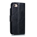 Trolsk Lommebokdeksel Skinnimitasjon for 9 Kort (iPhone SE3/SE2/8/7) Brun