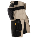 Snickers Workwear 6141 AllroundWork Shorts khaki / svart Khaki/Svart, Klær