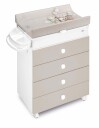 CAM changing Kommode Hvit/Beige