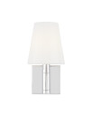 Visual Comfort Beckham Classic Square Sconce Nickel