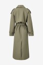 KAFFE   Trenchcoat kaValentina Trench Coat   Grønn