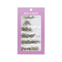 Brillbird Norge Rhinestone Mix 6 Størrelser Forskjellige farger