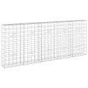 vidaXL Gabion med 5 mm tråd og 10x10 cm mesh 250x20x100 cm