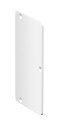Schneider Electric 5591050 Endestykke 52 x 2 mm Aluminium Installasjonsmaterial