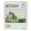 Moomin Art Puslespil 200 Brikker Grønn