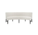 Artwood Giselle spisesofa rund nobu cream