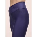 Casall Overlap High Waist Tights Dame Purple Eclipse 34