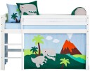 Hoppekids ECO Dream Halvhøy Loftseng 170x60 Hvit