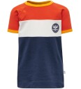 Hummel T skjorte hmlAnton Oransje/Navy 56 T skjorte Flerfarget