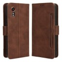 Samsung Galaxy Xcover7 Lommebok-deksel med Kortholder Brun