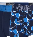 Ronaldo Boxershorts   2 pack   Navy/Blå m. Trykk   JBS   13 15 år 158 170   Boxershorts