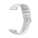 Silikonarmbånd til Samsung Galaxy Watch 3 45 mm - Hvit