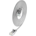 Cat6 Light Patch Kabel Rund U/Utp Ø 2,8Mm Grå PKW LIGHT K6 1.0