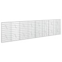 vidaXL Gabion med 3,5 mm tråd og 5x10 cm mesh 400x10x100 cm