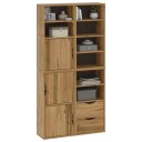  Sideskap 4 stk ODDA 40x24x79 cm heltre furu