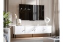 Laholm TV-benk 201 cm - Hvit