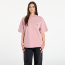 T skjorte Carhartt WIP S/S Hudson Pocket T Shirt UNISEX Daphne Chalk Wash XXL