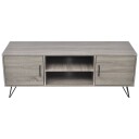 TV-benk 120x40x45 cm grå