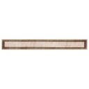  Teppe Runner MARSA Svart 50 x 400 cm Polyester og PVC