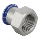 Geberit 54mm Rustfri Overgangsmuffe for Vann