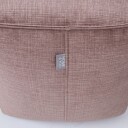 Puff HOME4YOU Voss 55x55x45 cm rosa   Rosa