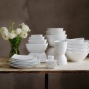 Porsgrunds Porselænsfabrik Sense Firkantet Tallerken 21cm 4pk