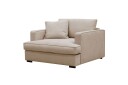 Rossita lyx Ekstra dyp Lenestol   Beige Stoff