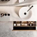 Primy Bunnventil Pop up Eller Åpen Brushed Stainless