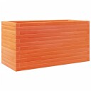 Plantekasse voksbrun 90x40x45,5 cm heltre furu