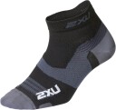 2XU Vectr Ultralight 1/4 Crew Socks Svart XL | Løpesokker