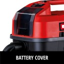 Einhell TE-VC 18/10 Li-Solo Batteridrevet Grovstøvsuger 10L Våt/Tørr Rød