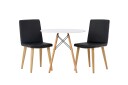 Venture Home Danburi Spisegruppe 60 cm Rund med 2 Today Stoler Sort