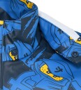LEGO® Ninjago Regnjakke   PU   Jonathan 103   Blå m. Ninjaer   LEGO® Wear   10 år (140)   Regnjakke