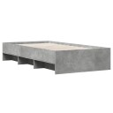  Sengeramme grå sonoma 90x200 cm konstruert tre 8721102856839
