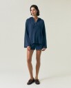 Lexington Clothing Organic Cotton Terry Surfer Hood - Navy - S