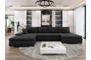 Gamal Sofa Dobbeldivan 4 seter   Svart