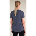 Icebreaker Women's Merino 125 Cool-Lite™ Sphere III Short Sleeve Tee Midnight Navy Heather L, Midnight Navy Hthr