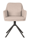 Trend Collection Svivel Spisestol – Natur Boucle