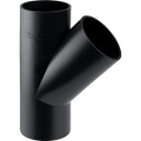 Geberit 40 x 40 mm 45° Grenrør PEH for Overvann, Jord- & Drensrør