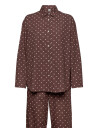 Becksöndergaard Amor Pyjamas Set Brown L